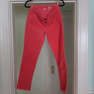 J Crew Salmon  Corduroy Pants
